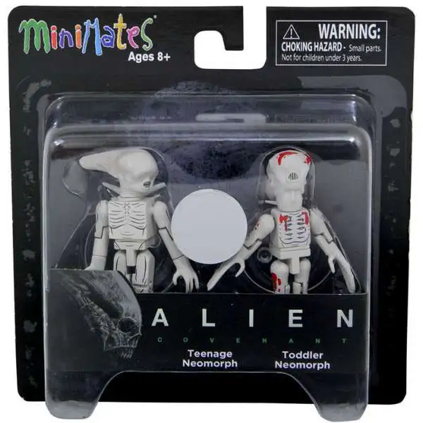 Alien Covenant Minimates Teenage & Toddler Neomorphs Exclusive 2-Inch Minifigure Deluxe Set