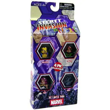 Marvel Minimates Exclusives Secret Invasion Exclusive Minifigure 4-Pack