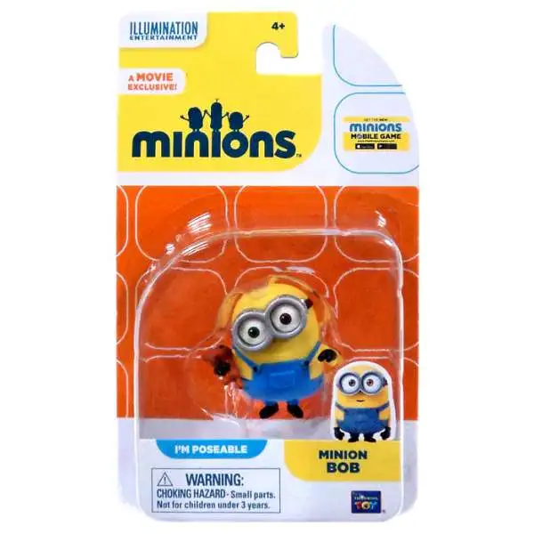 Despicable Me Minions Movie Minion Bob Action FIgure