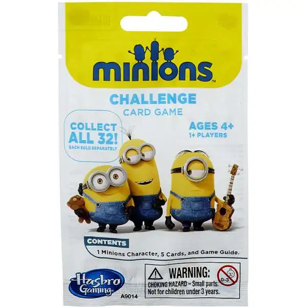 Despicable Me Minions Movie Challenge Card Game Minions Challenge Mystery Pack