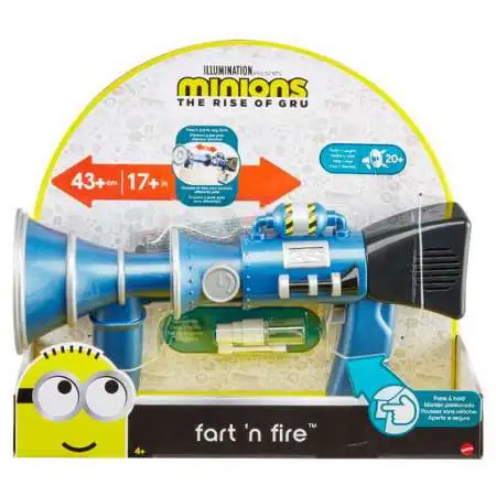 Minions Rise of Gru Fart 'n Fire Toy