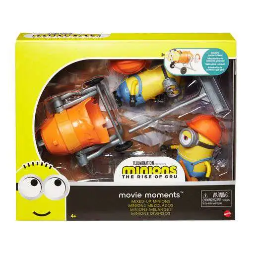 Despicable Me Minions: The Rise of Gru Movie Moments Mixed Up Minions Set [Stuart & Kevin]