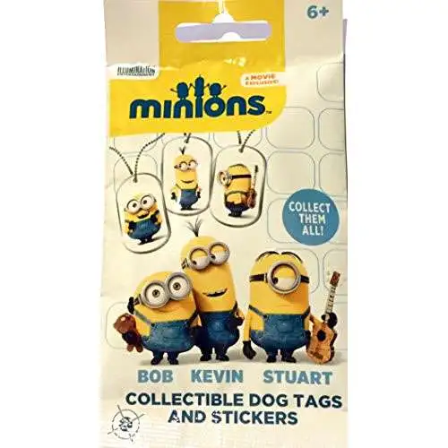 Despicable Me Minions Dog Tags Mystery Pack