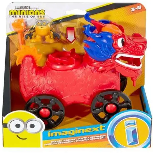 Fisher Price Despicable Me Minions: Rise of Gru Imaginext Dragon Disguise Playset