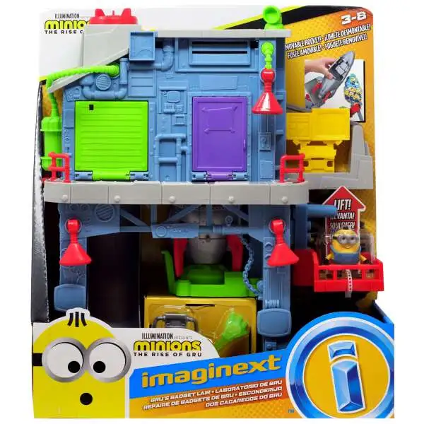 Fisher Price Despicable Me Minions: Rise of Gru Imaginext Gru's Gadget Lair Playset