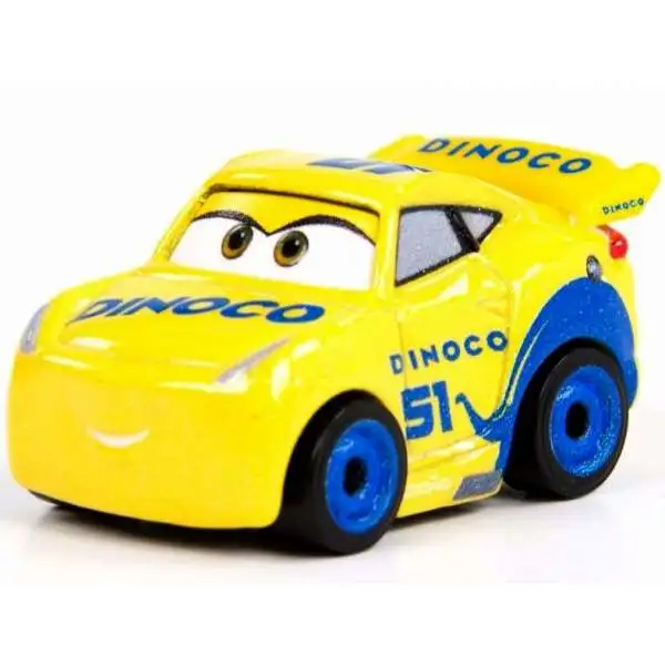 Disney Cars Die Cast Mini Racers Dinoco Cruz Ramirez Car [Loose]