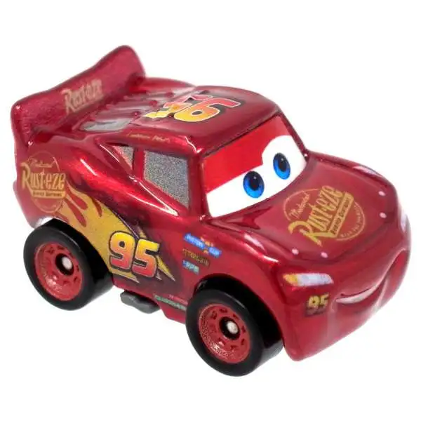  Disney Cars On The Road Mini Racers Road Warriors 3-Pack with  Rumbler Lightning McQueen, Rumbler Mater and Chieftess : Toys & Games
