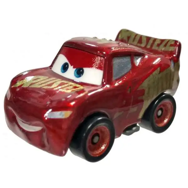 Disney Cars 3 Metal Mini Racers Series 2 Lightning McQueen Die Cast Car [Metallic Version Loose]