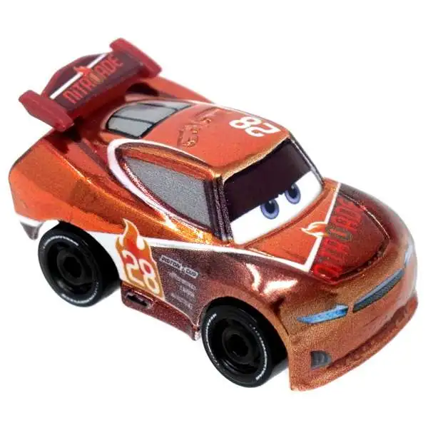 Disney Cars Die Cast Mini Racers Tim Treadless Car [Metallic Version Loose]