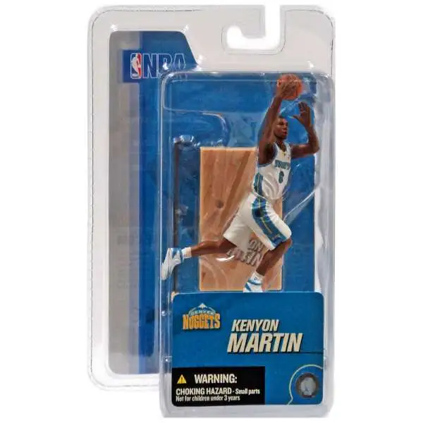 McFarlane Toys NBA Denver Nuggets Sports Picks Basketball 3 Inch Mini Series 3 Kenyon Martin Mini Figure