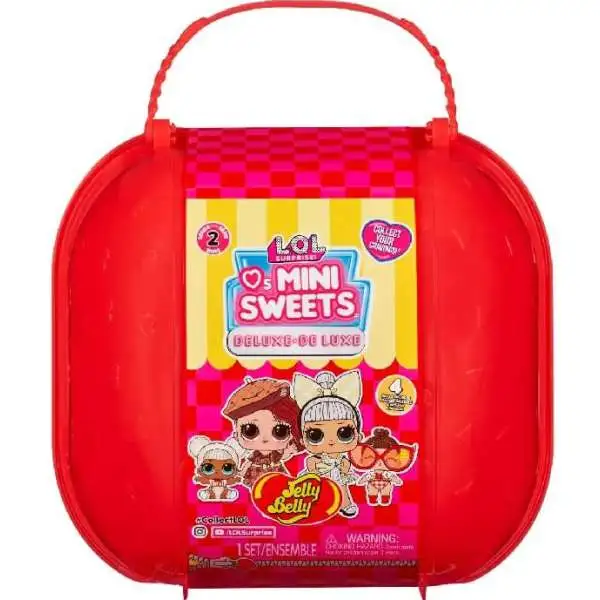 LOL Surprise Loves Mini Sweets Series 2 Deluxe De-Luxe Jelly Belly Set [4 Dolls Included!]