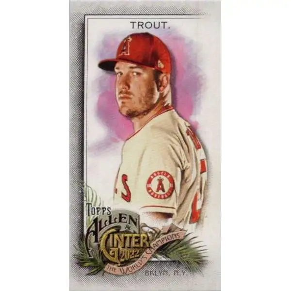 MLB Topps 2022 Allen & Ginter Baseball Mike Trout #35 [Mini]