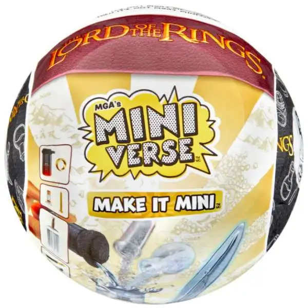 Miniverse Make It Mini The Lord of the Rings Mystery Pack [1 RANDOM Mini Replica]