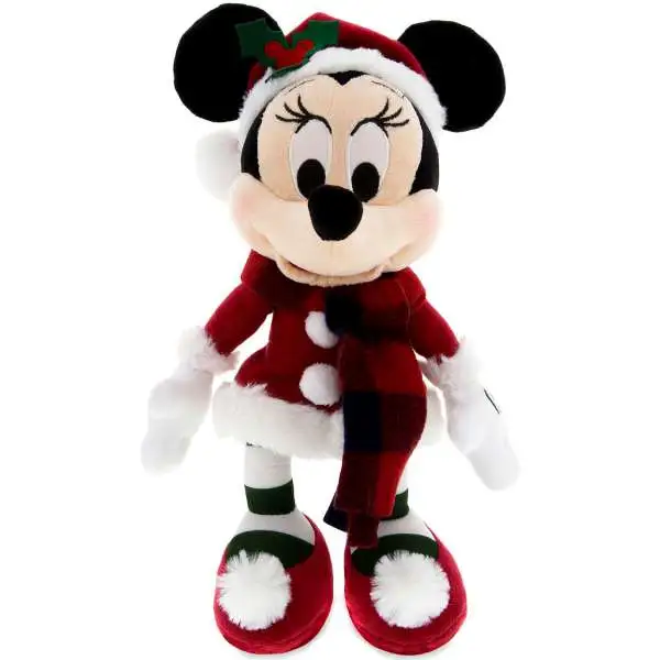 Disney 2017 Holiday Minnie Mouse Exclusive 9-Inch Plush [Santa Retro]
