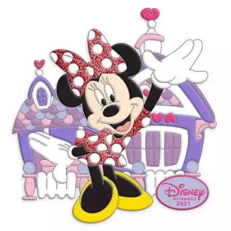 Disney Rewards Minnie Mouse Exclusive 1.75-Inch Pin
