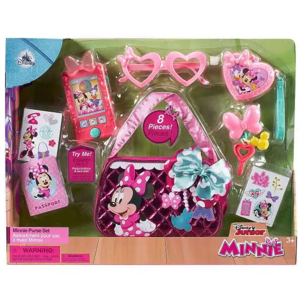 Disney Minnie Mouse Minnie Purse Set Exclusive Playset