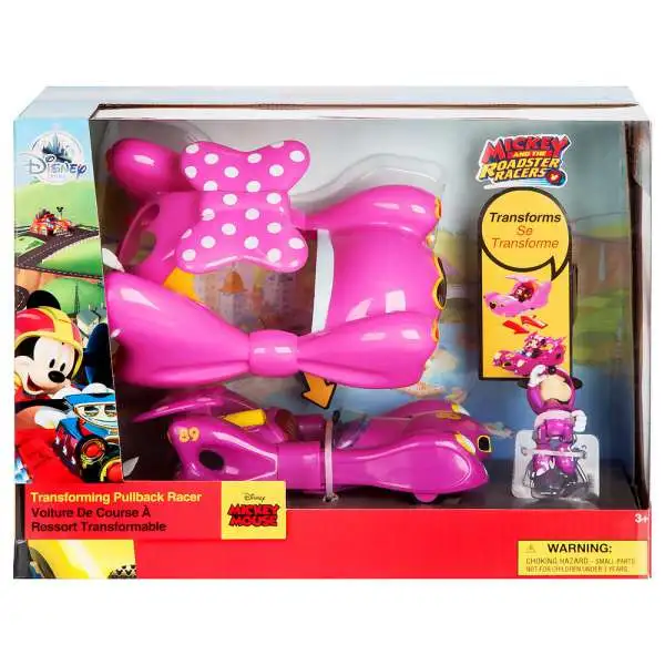 Disney Mickey Roadster Racers Minnie Mouse Exclusive Transforming