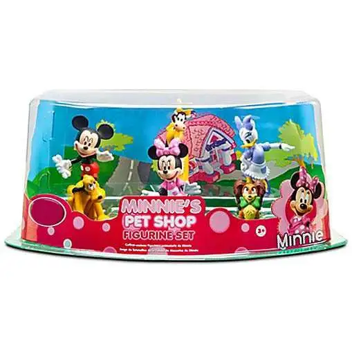 Disney Minnie's Pet Shop Exclusive 6-Piece PVC Figure Play Set