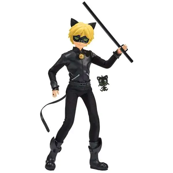 Miraculous Zag Heroez Cat Noir 11-Inch Fashion Doll [No Package]