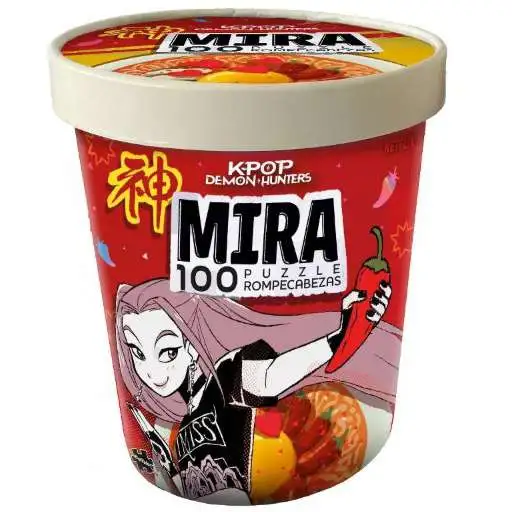 KPop Demon Hunters Ramen Noodle Mira Puzzle [100 Pieces]