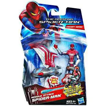 Marvel The Amazing Spider-Man Concept Series Missile Attack Spider-Man Action Figure
