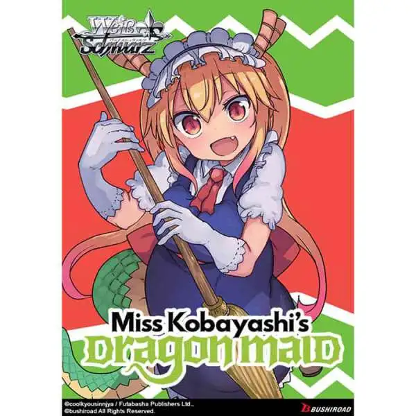 Weiss Schwarz Trading Card Game Miss Kobayashi's Dragon Maid Trial Deck Plus