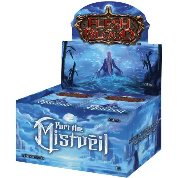 Flesh and Blood Trading Card Game Part the Mistveil Booster Box [24 Packs]