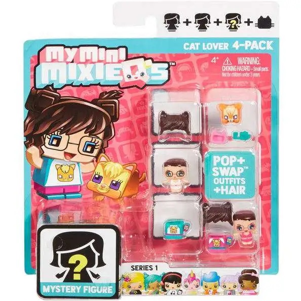 My Mini MixieQs Series 1 Drummer Minifigure 4-Pack Damaged Package