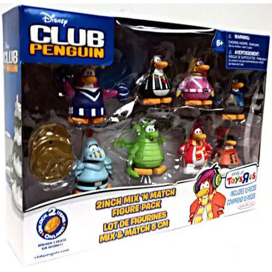 Club Penguin Mix 'N Match Mini Figure Set #3 [Set #3]