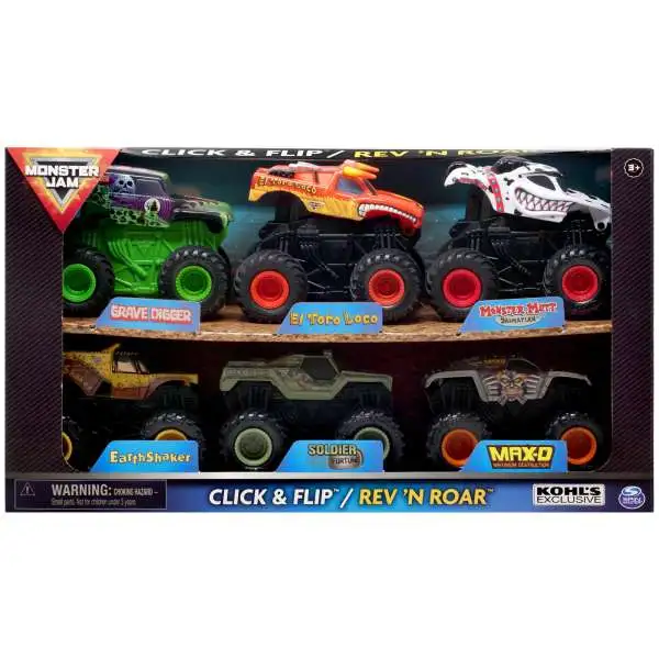 Monster Jam Official Spin Rippers 6 --Kohl's Exclusive