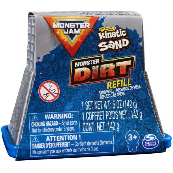 Monster Jam Kinetic Sand Monster Dirt 5 Ounce Refill Pack [Blue]