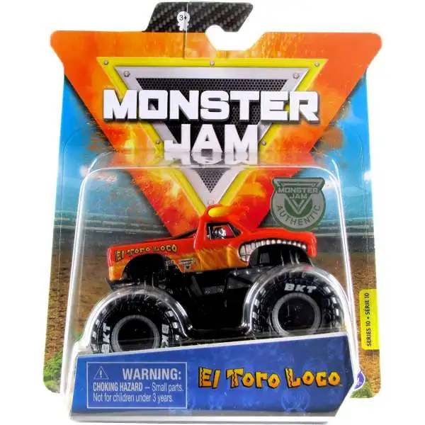 Monster Jam Series 10 El Toro Loco Diecast Car