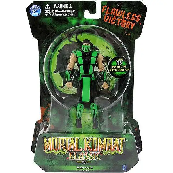 Mortal Kombat Klassic MK2 Reptile Action Figure [Damaged Package]