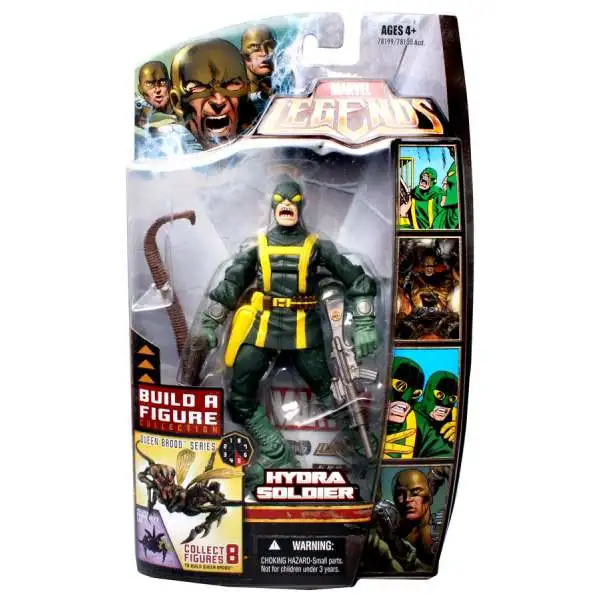 Marvel Legends Brood Queen Series Hydra Soldier Action Figure [Open Mouth Variant]