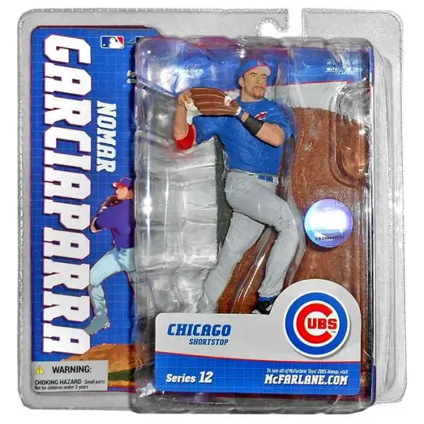 McFarlane Toys MLB Chicago Cubs Sports Picks Baseball Series 12 Nomar Garciaparra Action Figure [Blue Jersey]