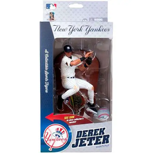 McFarlane Toys MLB New York Yankees Sports Picks Baseball World Series Derek Jeter 1996 Action Figure
