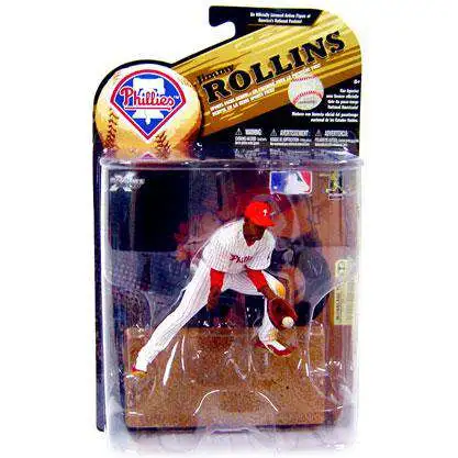 McFarlane Toys MLB Philadelphia Phillies Sports Picks Baseball Series 24 Jimmy Rollins Action Figure [White Jersey]
