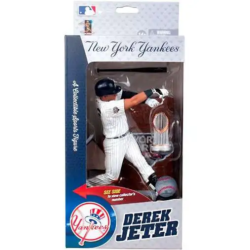 McFarlane Toys MLB New York Yankees Sports Picks Baseball World Series Derek Jeter 2009 Action Figure