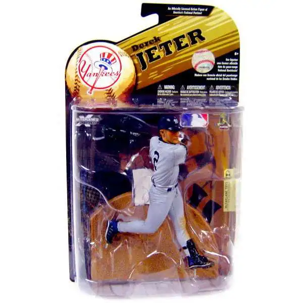 McFarlane Toys MLB New York Yankees Sports Picks Baseball Series 24 Derek Jeter Action Figure