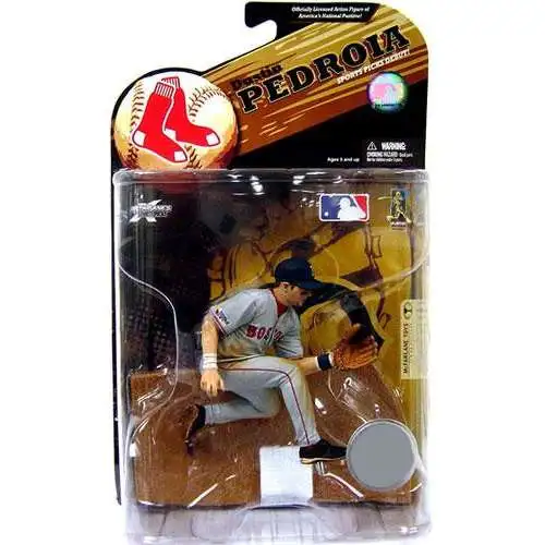 McFarlane Toys MLB Boston Red Sox Sports Picks Baseball Series 23 Exclusive Dustin Pedroia Exclusive Action Figure
