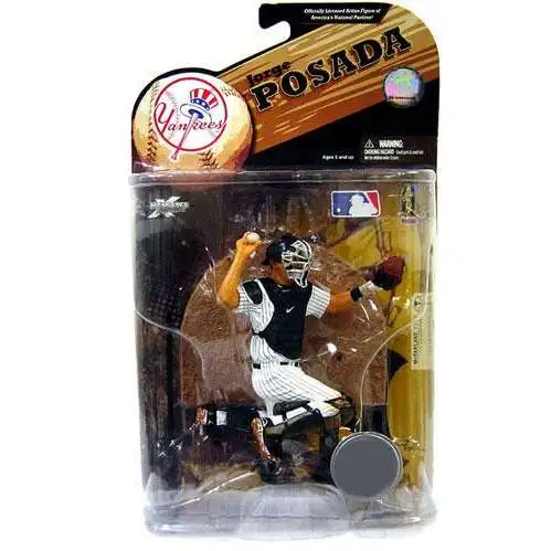 McFarlane Toys MLB New York Yankees Sports Baseball Series 23 Exclusive Jorge Posada Exclusive Action Figure