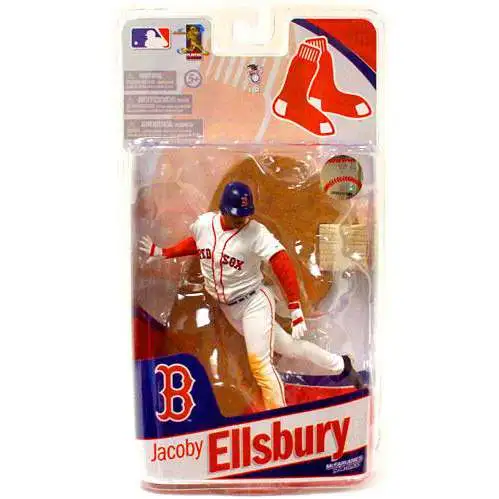 McFarlane Toys MLB Sports Picks Baseball 2010 Boston Red Sox Jacoby Ellsbury Action Figure