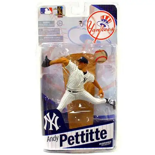 McFarlane Toys MLB Sports Picks Baseball 2010 New York Yankees Andy Pettitte Action Figure