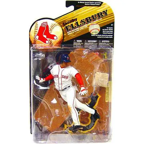 McFarlane Toys MLB Boston Red Sox Sports Picks Baseball Series 25 Jacoby Ellsbury Action Figure [White Jersey]