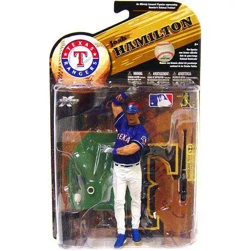 McFarlane Toys MLB Texas Rangers Sports Picks Baseball Series 25 Josh Hamilton Action Figure [Blue Jersey]