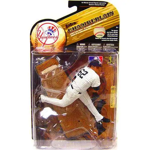 McFarlane Toys MLB New York Yankees Sports Picks Baseball Series 25 Joba Chamberlain Action Figure [White Jersey]