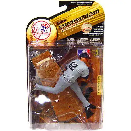 McFarlane Toys MLB Sports Picks Baseball Series 25 Joba Chamberlain (New York Yankees) Action Figure [Gray Jersey Variant]