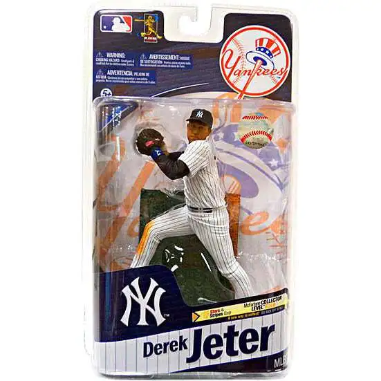 MLB New York Yankees All Star Vinyl Derek Jeter Vinyl Figure Gray Jersey  Upper Deck - ToyWiz