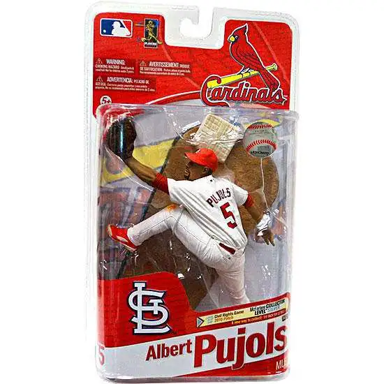 McFarlane Toys MLB St. Louis Cardinals Sports Baseball Series 27 Albert Pujols Action Figure [White Jersey]