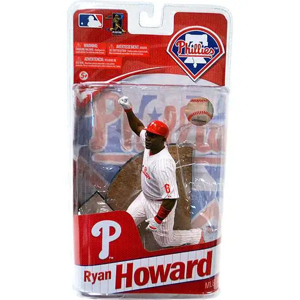 McFarlane MLB Sports Picks Series 18 Ryan Howard Action Figure (White Jersey)  